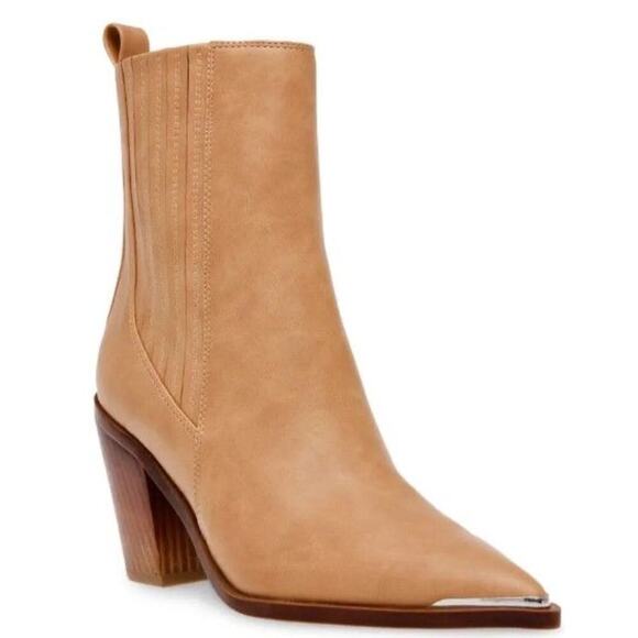 NEW Dolce Vita Adams Western Tan Boots Women's Tan Size 11 - Picture 2 of 9